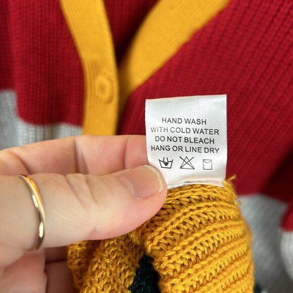 NWT Andree By Unit Striped Button Down Cardigan Women’s Small - Picture 7 of 7